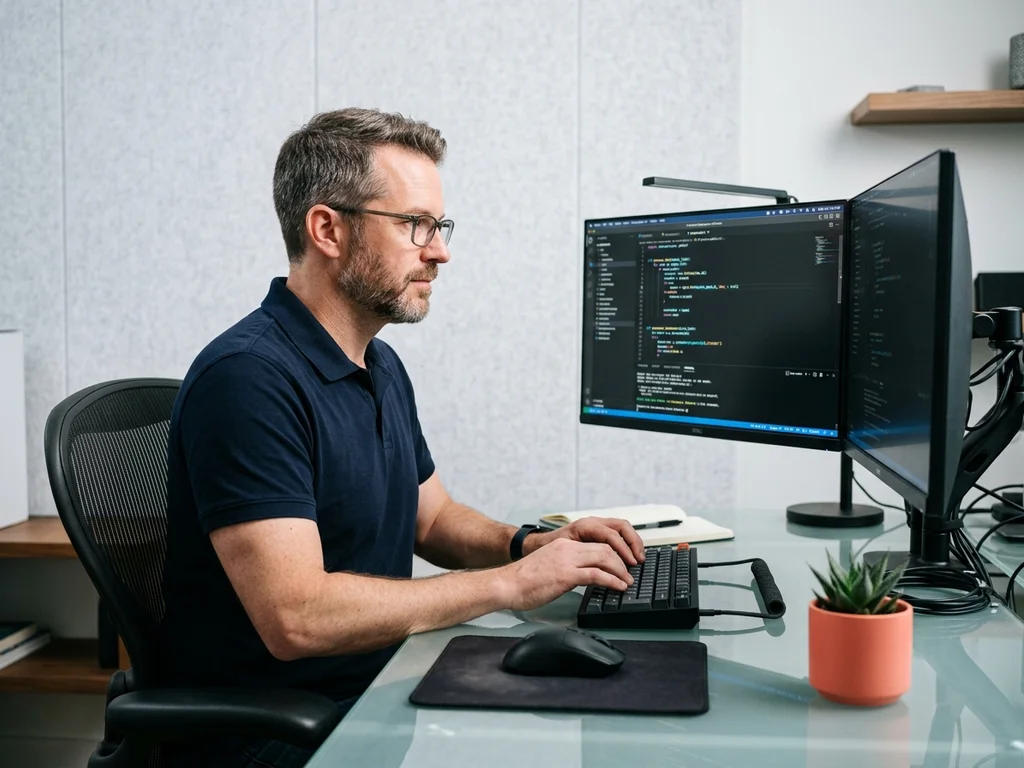 Expert technique configurant une plateforme PrestaShop pour optimiser les performances de vente en ligne.